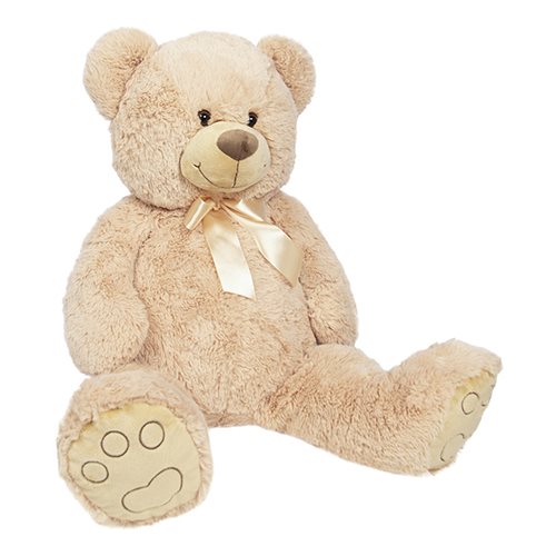 Nalle, 75 cm, Ljusbrun
