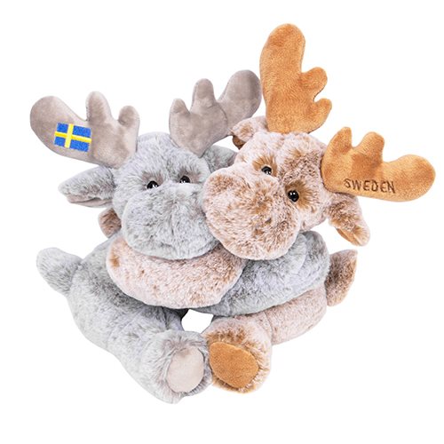 Kramälgar, sverige flagga, sweden brodyr, 32 cm